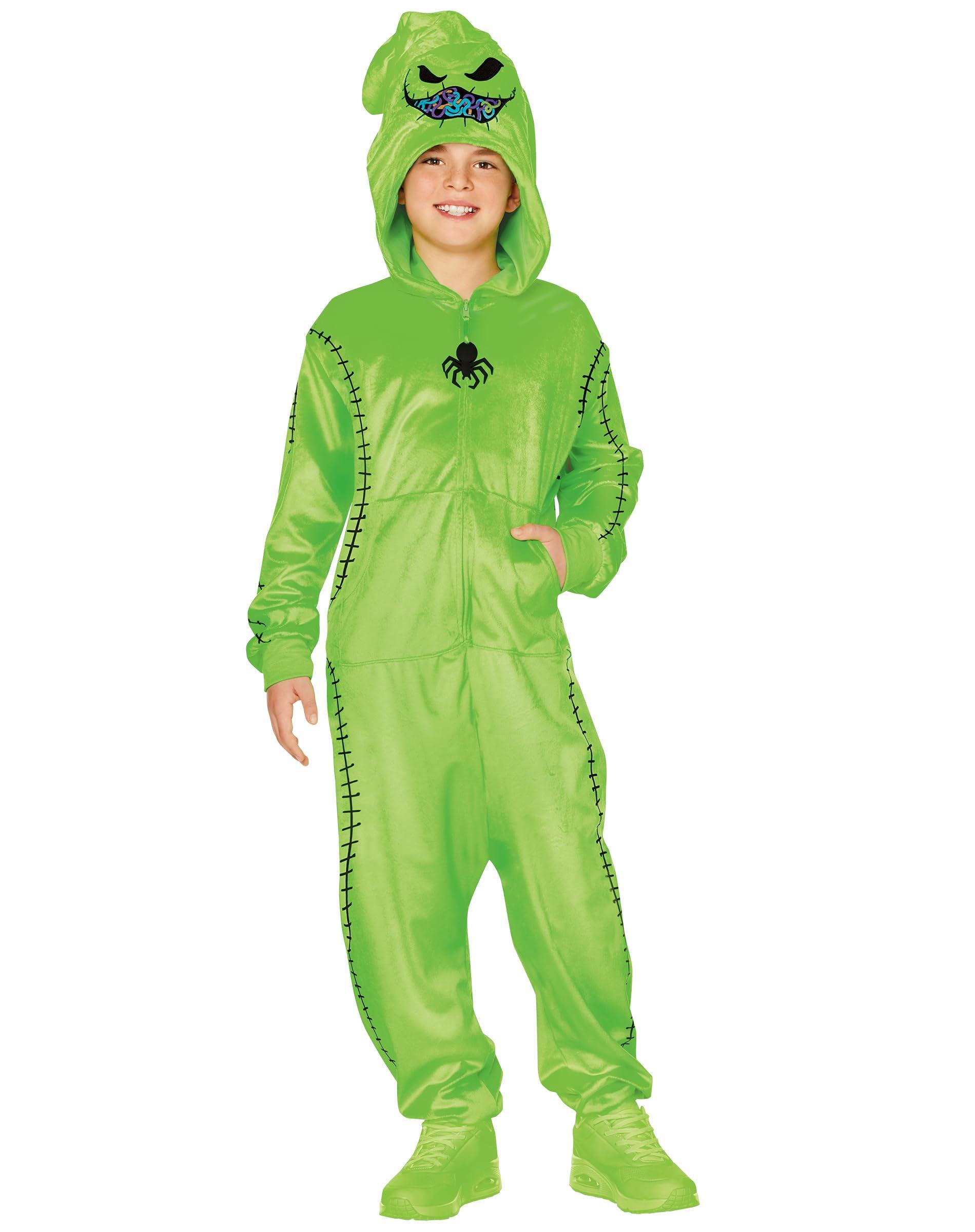 Spirit Halloween Spirit Halloween The Nightmare Before Christmas Kids Oogie Boogie Jumpsuit Costume| Officially Licensed | Disney Halloween- XL