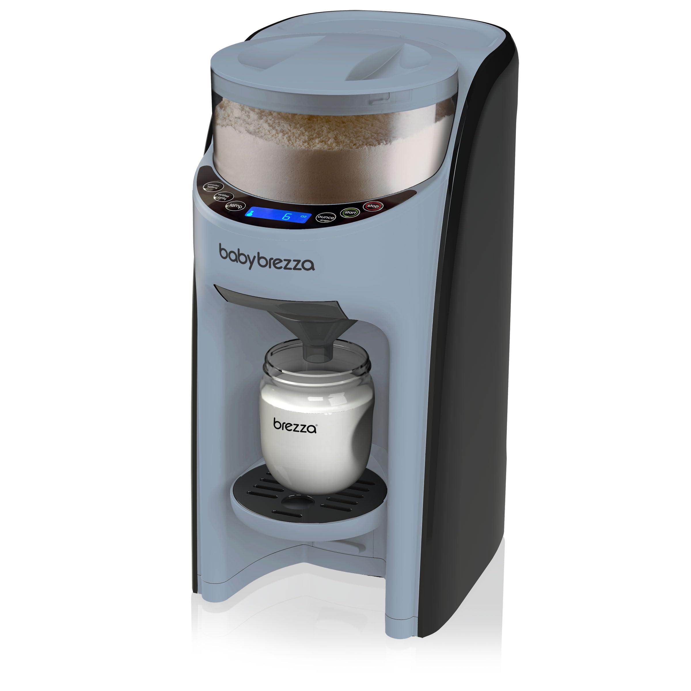 Baby Brezza Baby Brezza New and Improved Formula Pro Advanced Formula Dispenser Machine - Automatically Mix a Warm Formula Bottle Instantly - Easily Make Bottle with Automatic Powder Blending, Slate