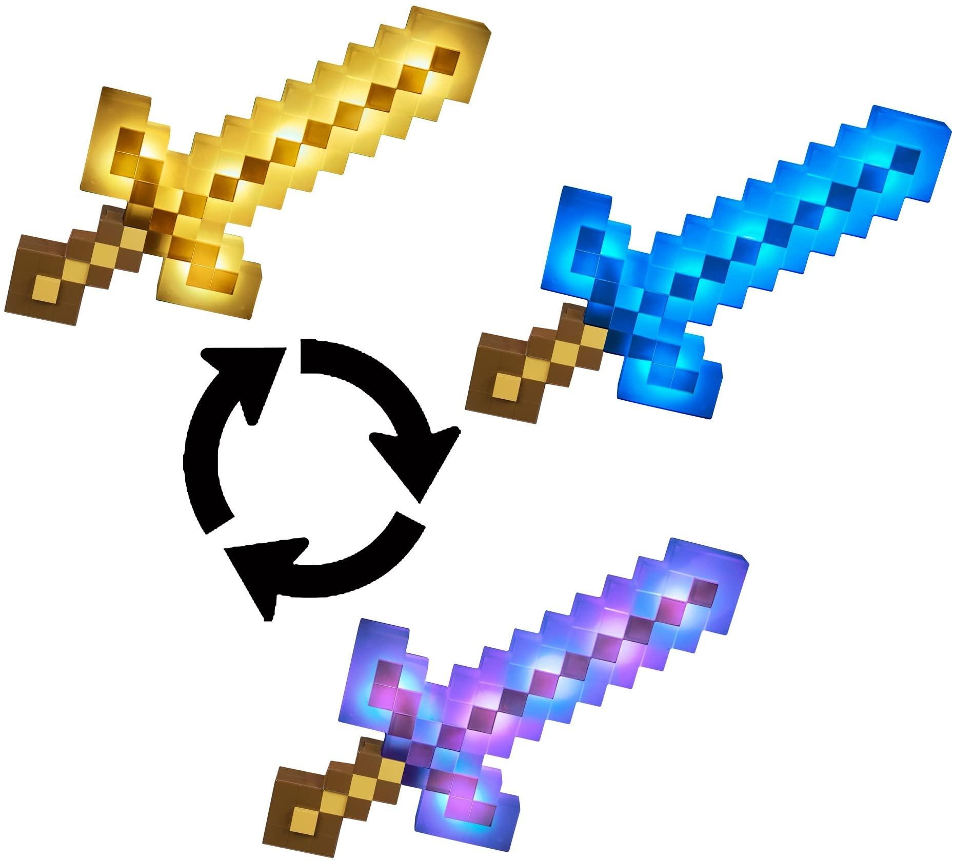 Mattel Minecraft Light-Up Adventure Sword [Amazon Exclusive]