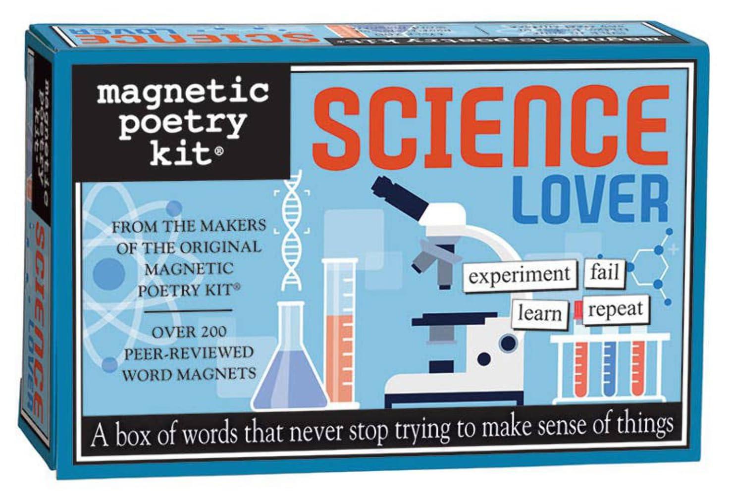 Magnetic Poetry Magnetic Poetry Science Lover Word Magnet Kit