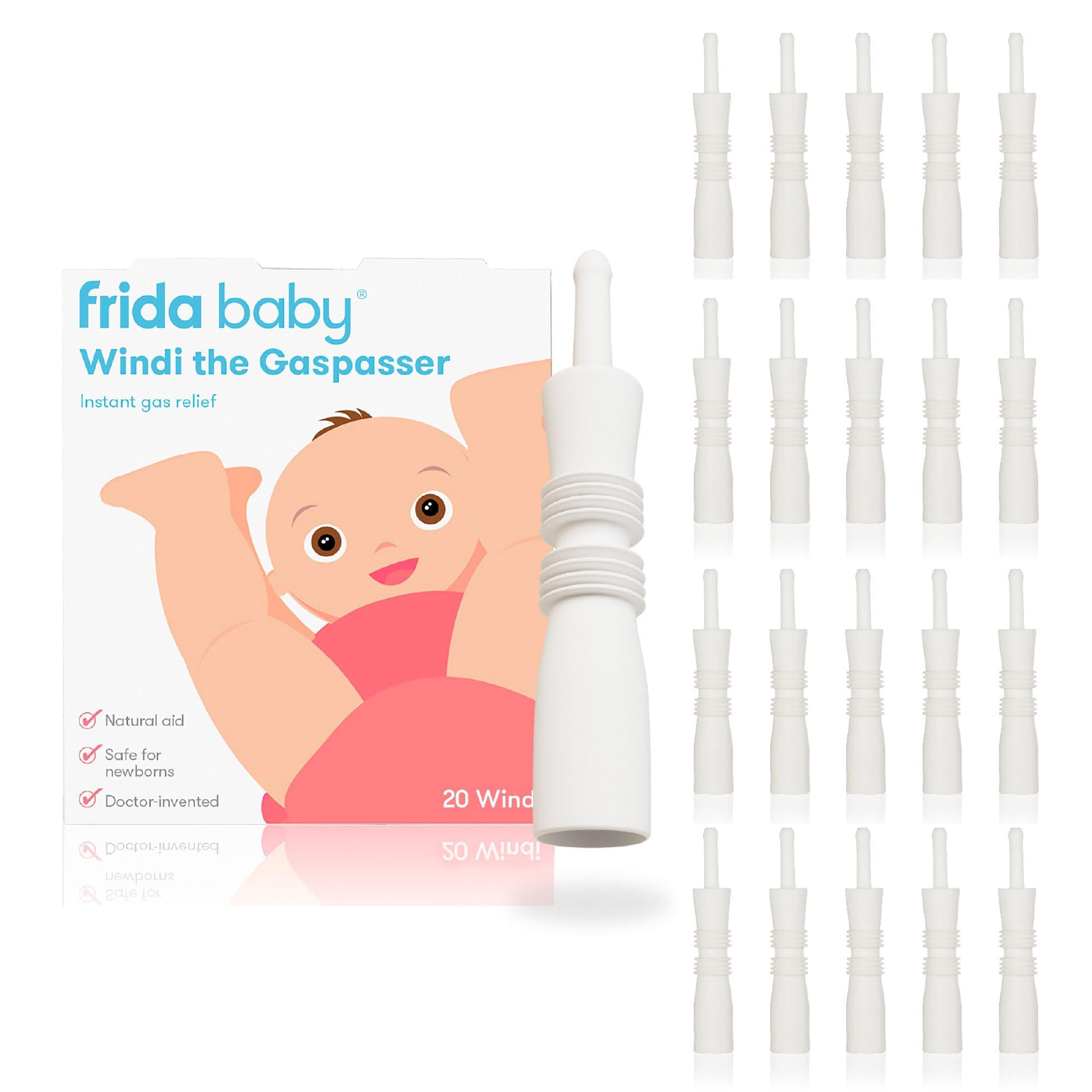 Frida Baby Frida Baby Windi Gas Passer | Baby Gas Relief and Colic Baby Relief, Baby Constipation Relief | 10 Count (Pack of 2)