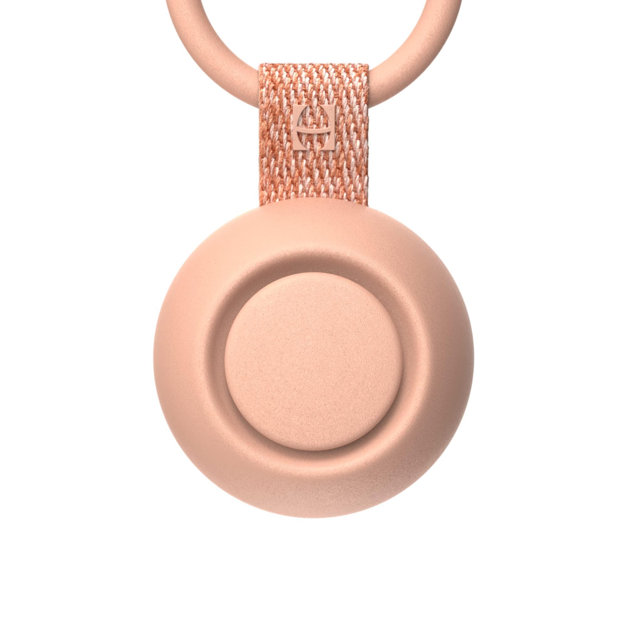 Hatch Baby Hatch Rest Go | Portable Sound Machine for Babies and Kids | Sleep Soother | 10 Soothing Sounds | White Noise | Shush | Travel | Registry Gift | Baby Shower | Clips on Stroller | Peach