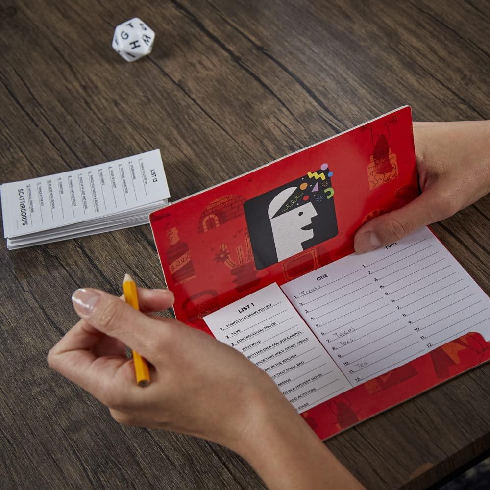 Hasbro Gaming Hasbro Gaming Classic Scattergories Game, Party Game for Adults and Teens Aged 13 and up, Board Game for 2+ Players