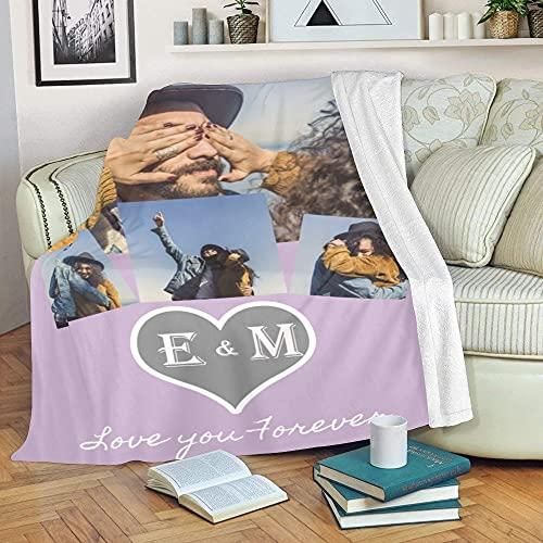 Dr.TOUGH Dr.TOUGH in Loving Memory Photo Blanket Personalized Blankets with Pictures and Name Customized Memorial Blanket Custom Blanket (30 x 40)