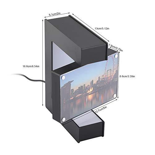 Antilog Antilog Levitation, LED Magnetic Levitation Photo Frame Home Office Wedding Decoration(US)