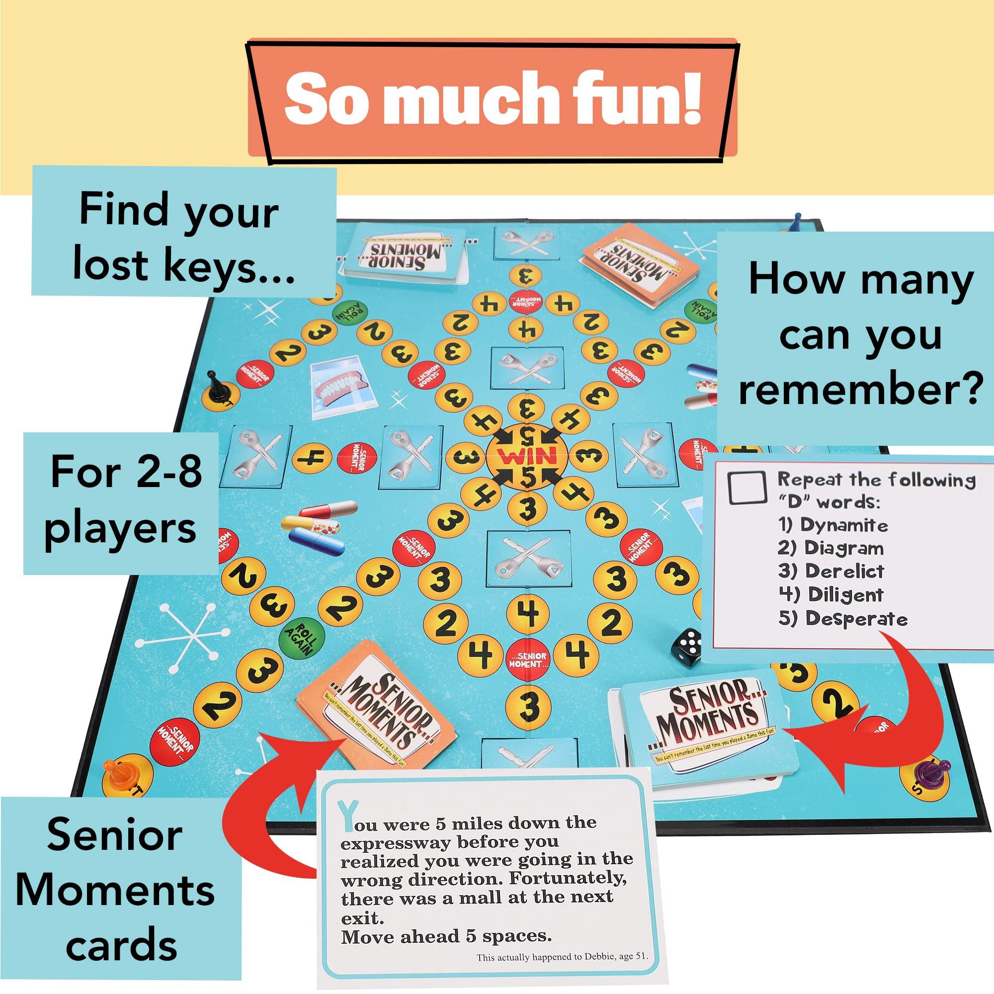 TDC Games Senior Moments Board Game