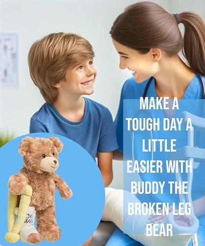Stuffed animal with broken leg sales