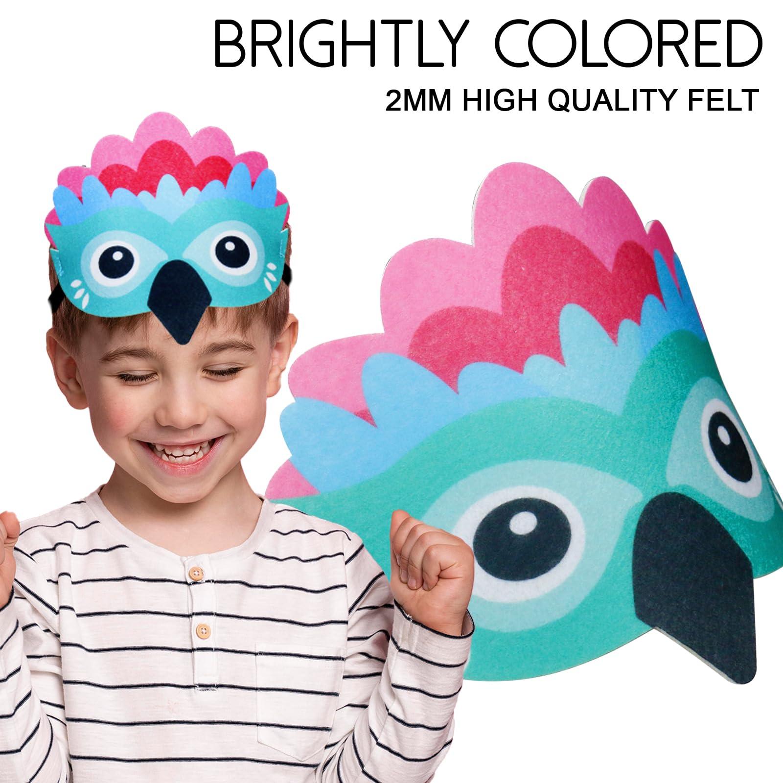 iROLEWIN iROLEWIN Bird-Wings-Costume for Kids and Headband, Eagle-Parrot Dress-up-Wings for Girls Boys Halloween-Party Favors (Green)