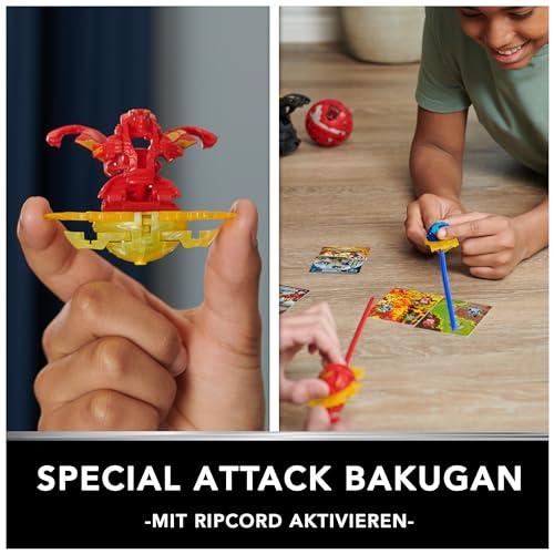 Bakugan Bakugan Battle 5-Pack, Special Attack Dragonoid, Ventri, Bruiser, Octogan, Trox; Customizable, Spinning Action Figures, Kids Toys for Boys and Girls 6 and up