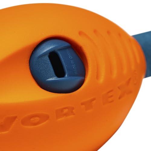 NERF NERF Vortex Mini Aero Howler Foam Football - NERF Soft Mini Vortex Football for Long-Distance Throws - Perfect for Pool + Beach Ball - Kids Aero Howler Whistle Foam Ball