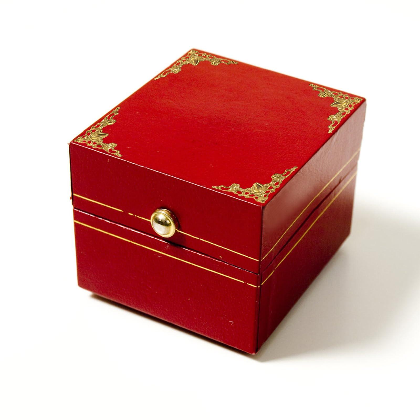 Rddconkit 48 Solid Pure Copper Box Corner Protectors, Retro Table Edge Cover, Cabinet Furniture Decoration Edge Safety, Desktop Jewelry Box Corner Protectors (Gold)