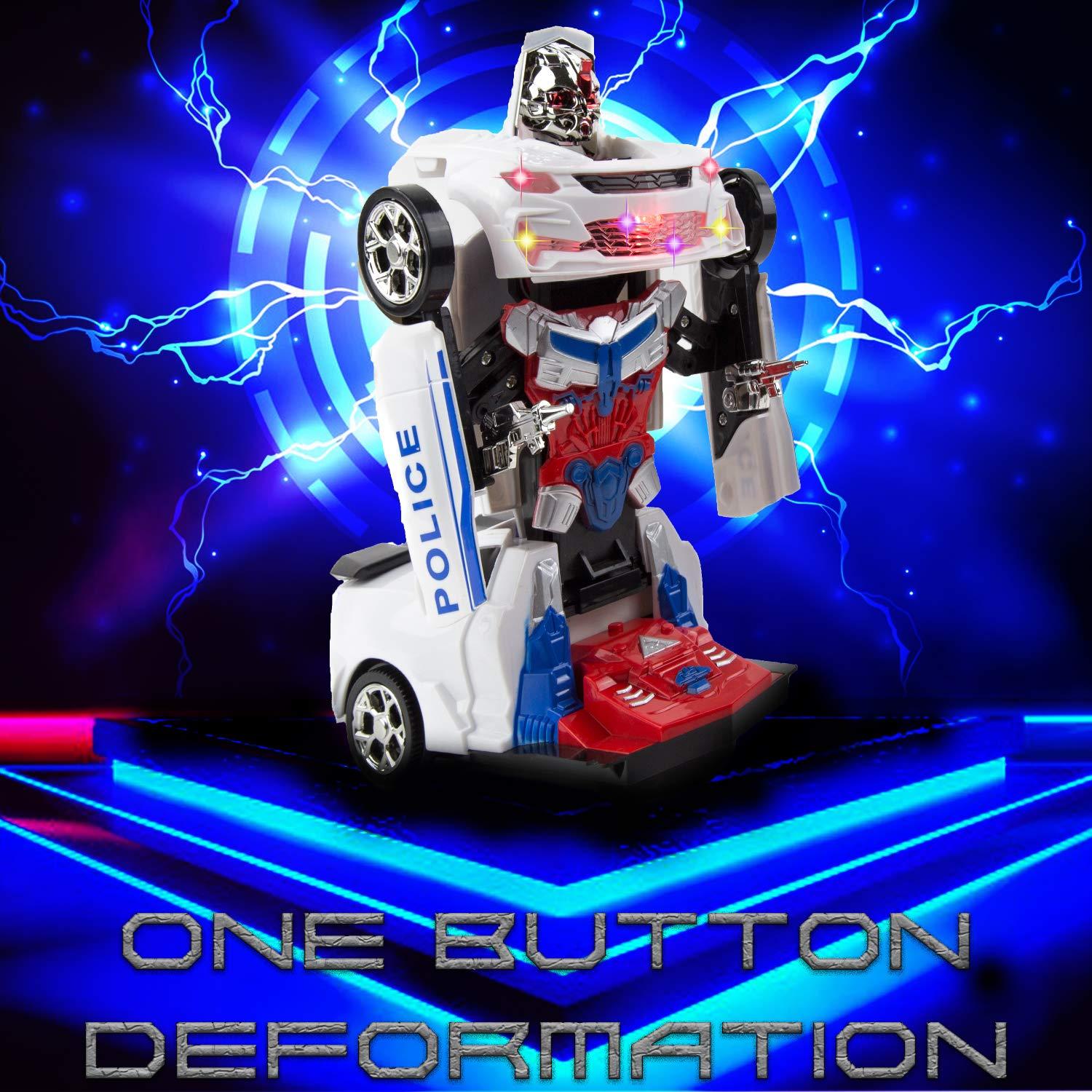 Robot police car toy deals