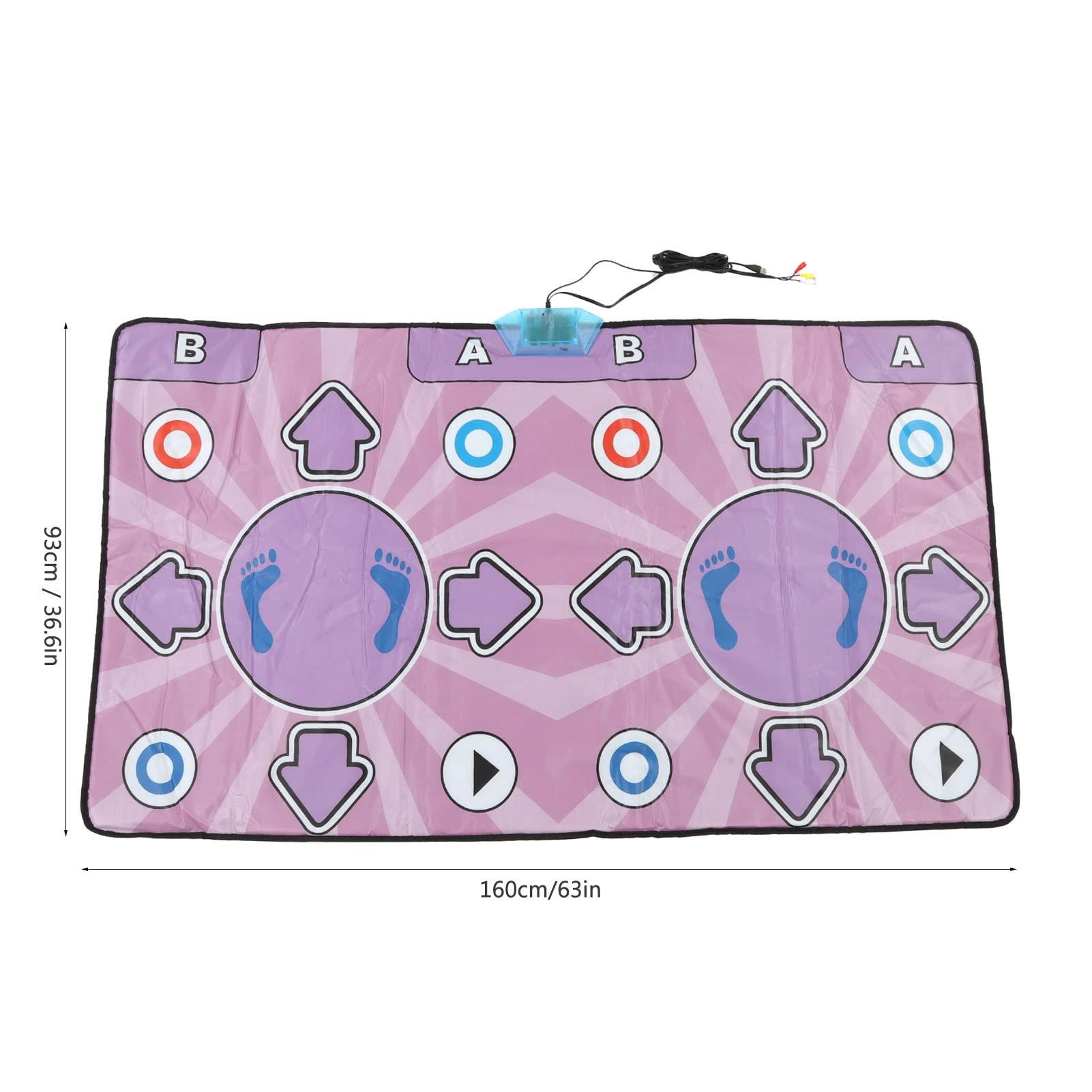 Fabater Fabater Dance Mat for TV, Electronic Dance Mat for Kids and Adults, Dancing Game Dance Pad, Wireless Non Slip Dancer Step Pads, Double User Dancing Mat, Girls & Boys