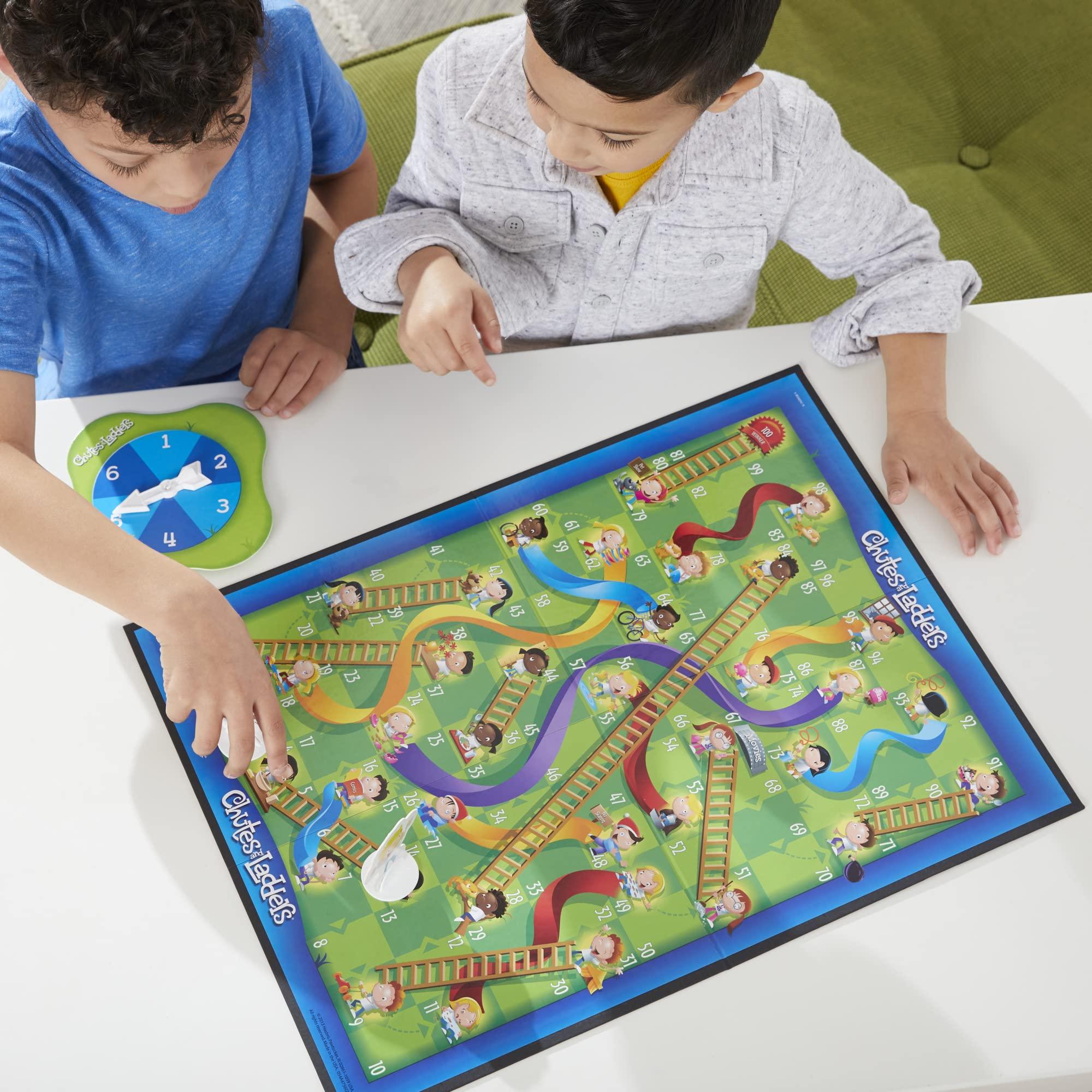 Hasbro Gaming Chutes and Ladders Board Game