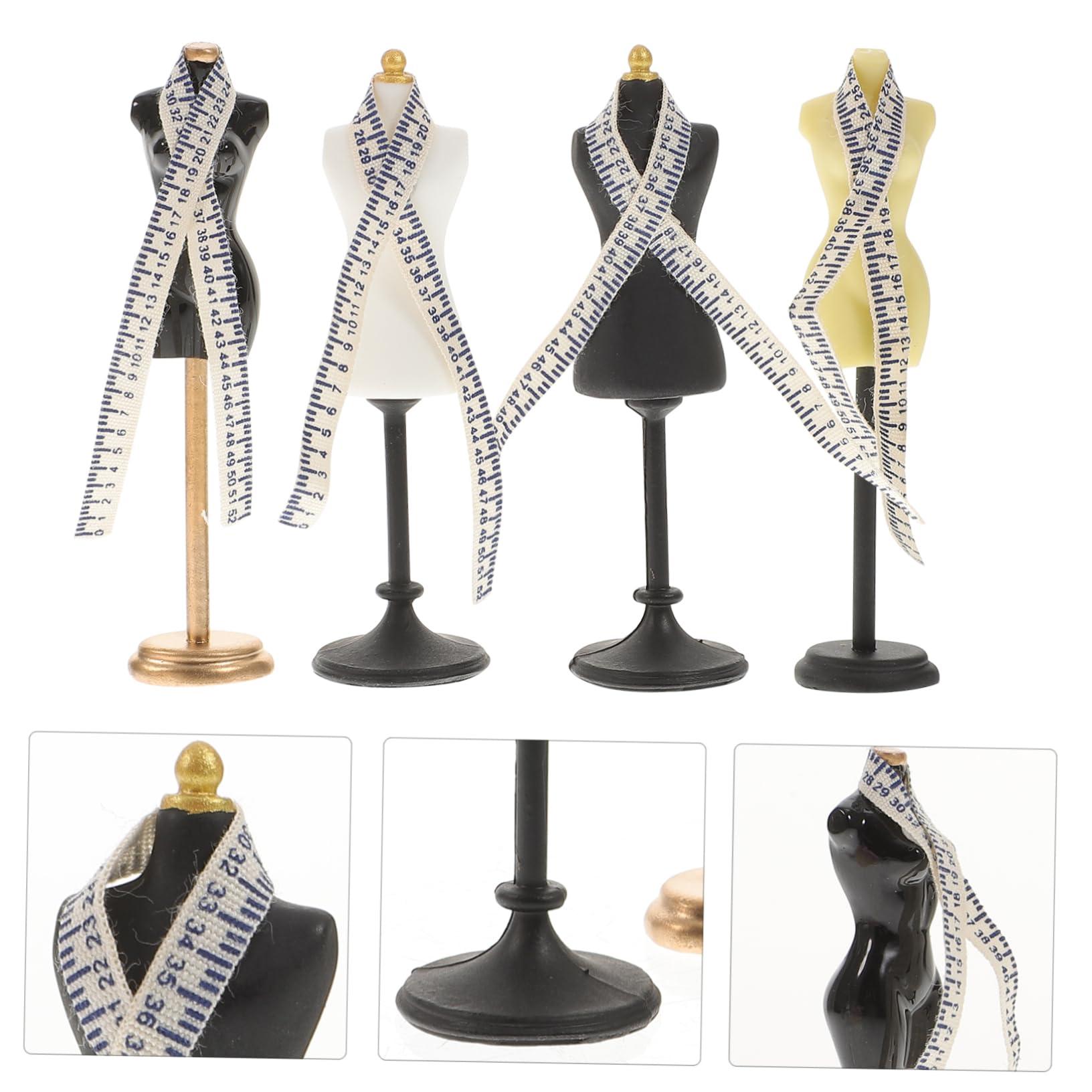 Toyvian 16 Sets Miniature Scene Mannequin Sewing Mannequin Miniature Dress Form Miniature Female Mannequin Small Female Mannequin Doll Female Mannequin Doll Accessory Doll Dress Form