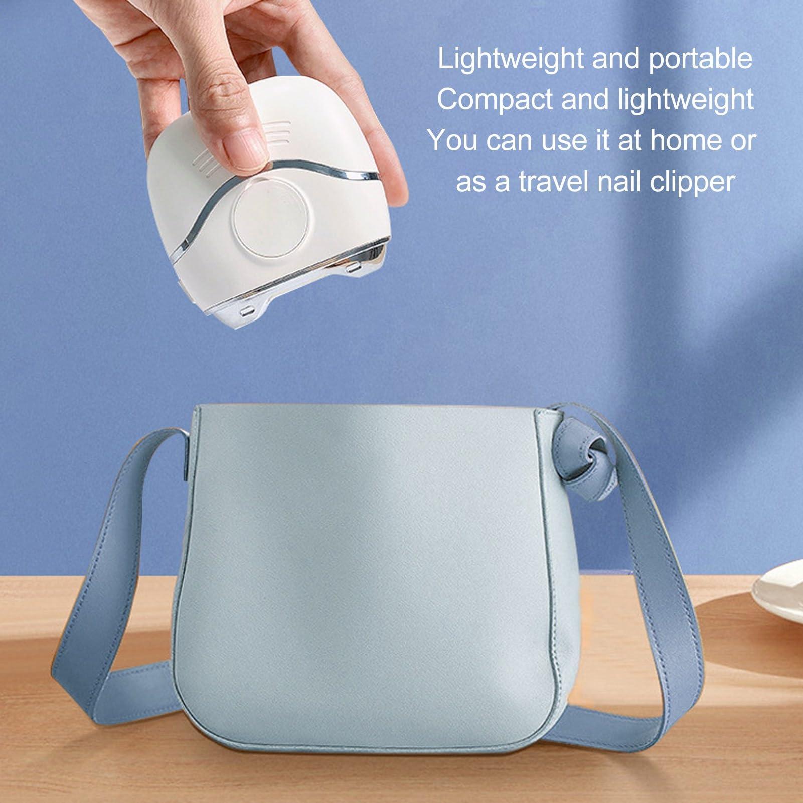 Leopacat Leopacat Electric Nail Clipper, Electric Nail Clippers for Adults, Automatic Nail Clippers Adults Polisher Storage Integrated File Scissors Trimmer Compact Lightweight Quick Care