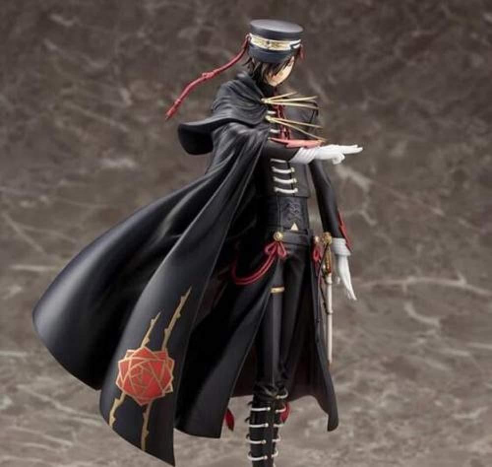 QILONG Code Geass Code Black in Ashford Lelouch Lamperouge Lelouch vi Britannia Cosplay Costume2532 (Male S)