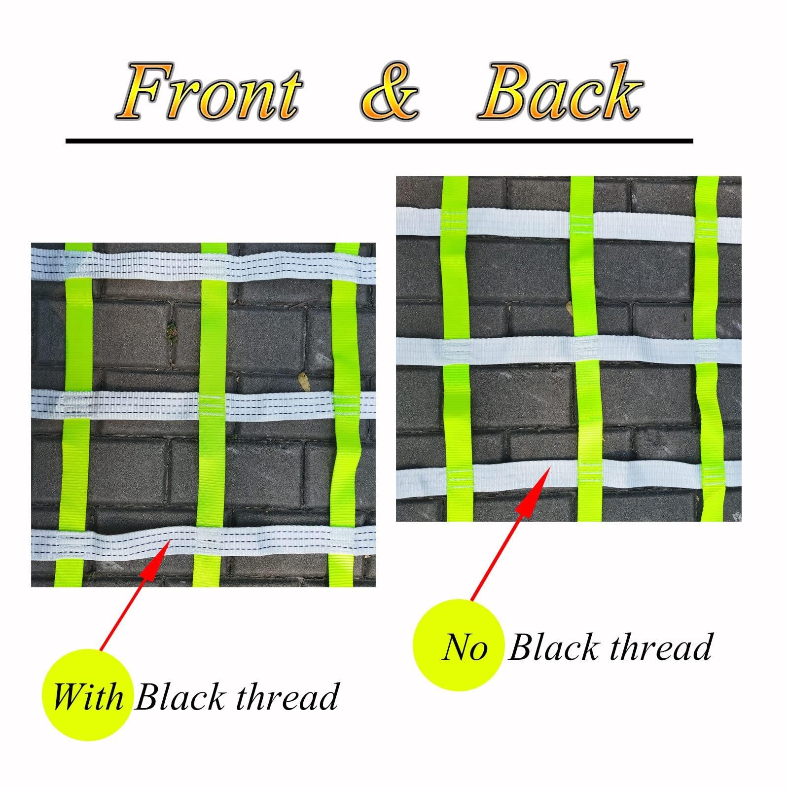 DREAMOSA DREAMOSA Heavy Duty Climbing Net,Playground Cargo Net,Ninja Obstacle Course for Kids Outside Rope Ladder Outdoor Climbing Structures Adults,Play Sets for Treehouse,Jungle Gym,Swing Set,Backyard