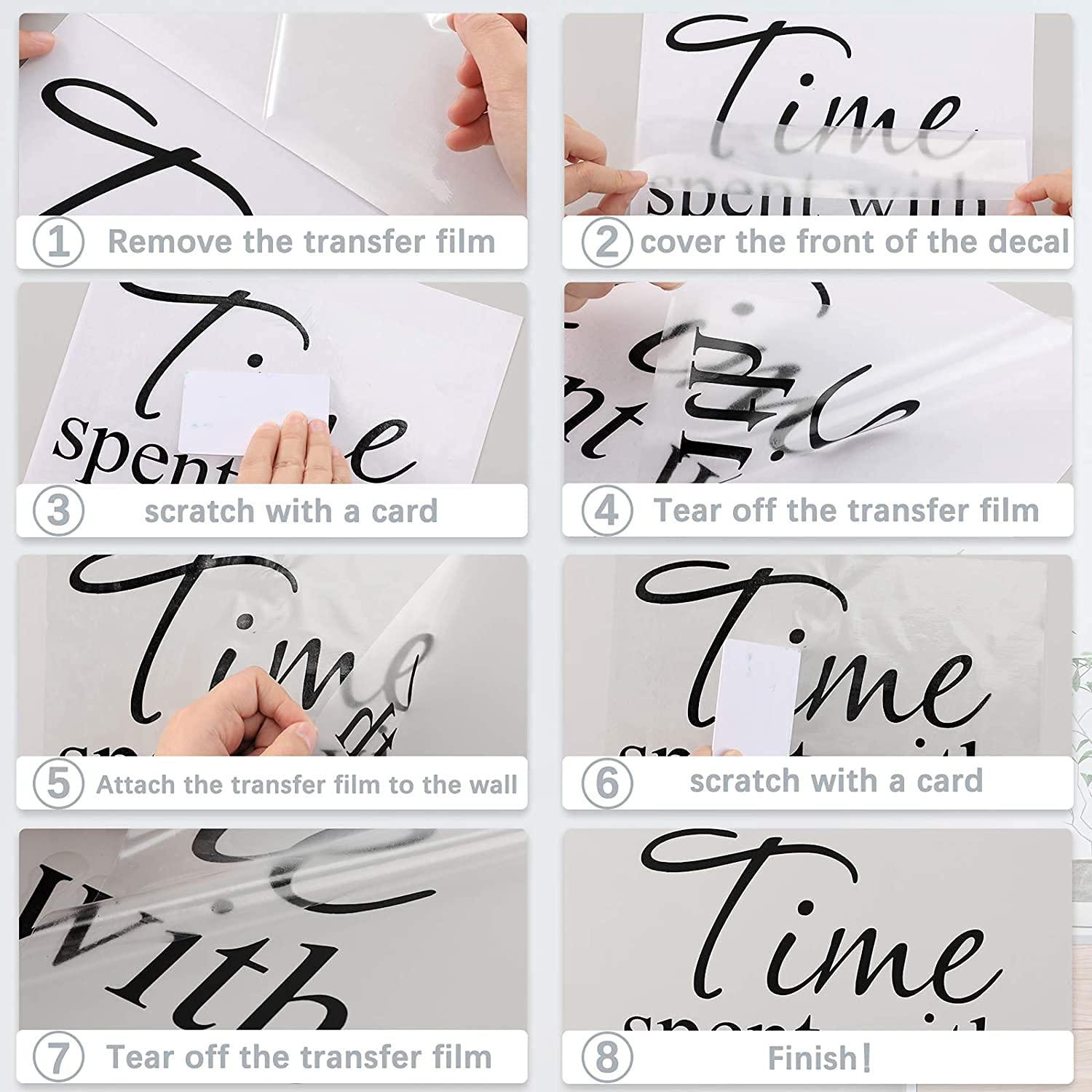 PrintingCo Sticker Decal for Walls Take A Bath You Dirty Hippie, Decor for Bathroom Bathtub Peel and Stick Removable Vinyl Wall Art Motivational Wall Decor for Living Room, Bedroom, Nursery - 29.5"