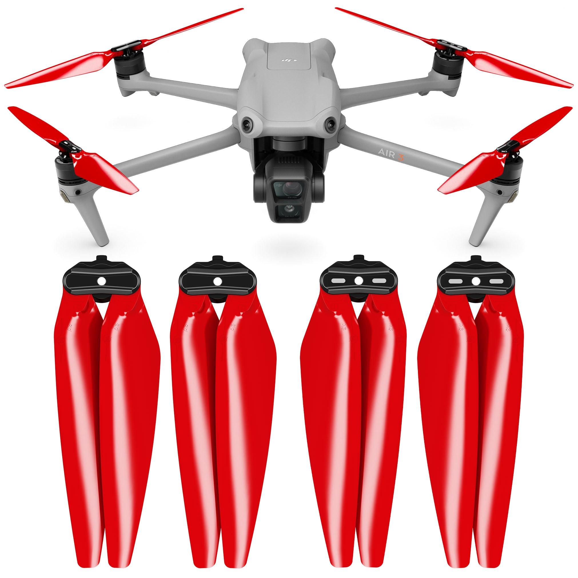 Master Airscrew Master Airscrew Bundle - Stealth Propellers for DJI Air 3 - Red + Black