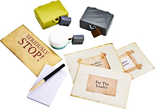 Mattel Games Mattel Games Escape Room in a Box Game the Werewolf Experiment, Mystery with Physical Puzzles, Paper Puzzles & Real Locks [Amazon Exclusive]