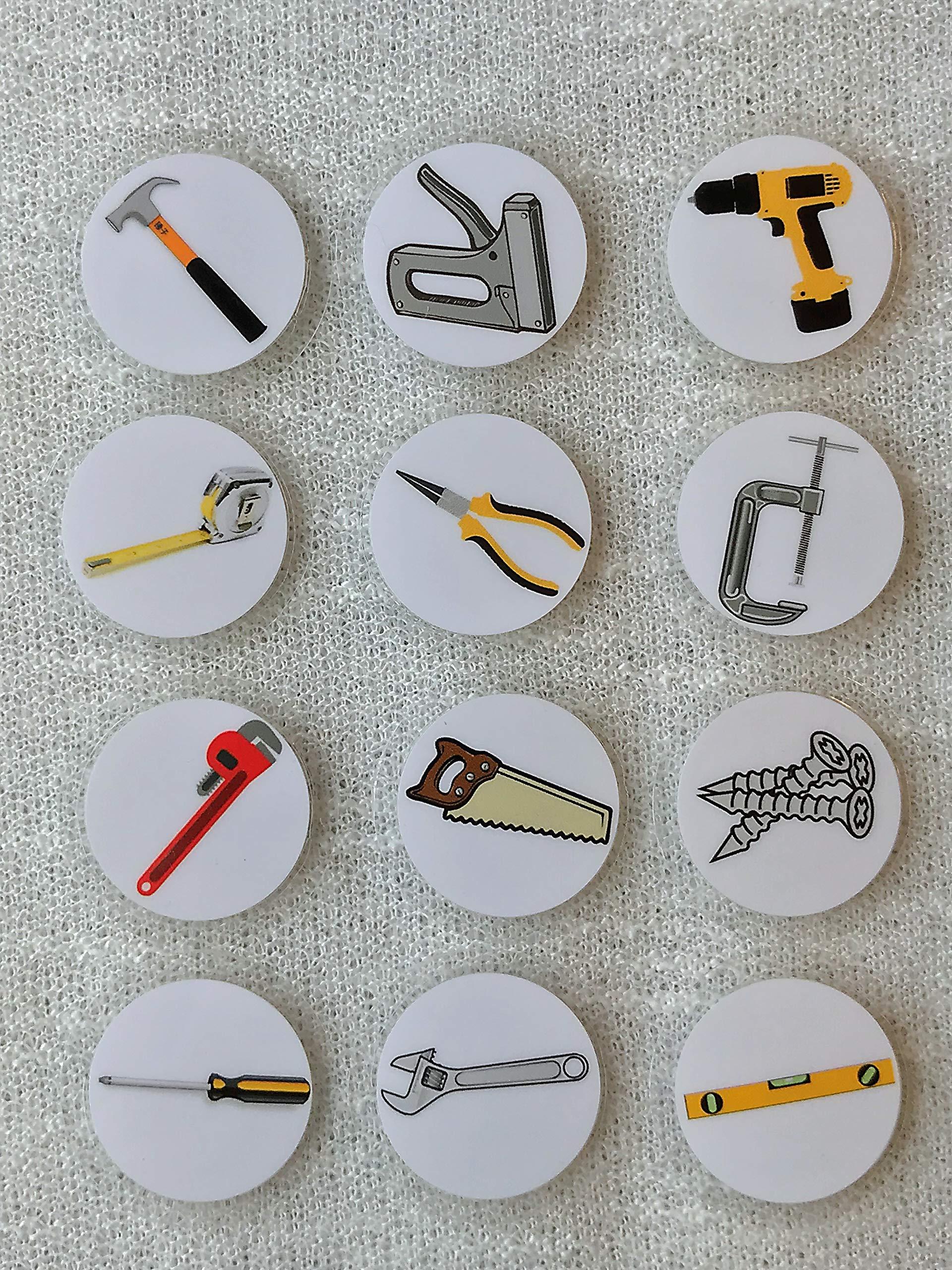 ToysCentral Basics Custom Reward Chart, Created with Your Childs Name. Construction theme, Reward Good Behavior