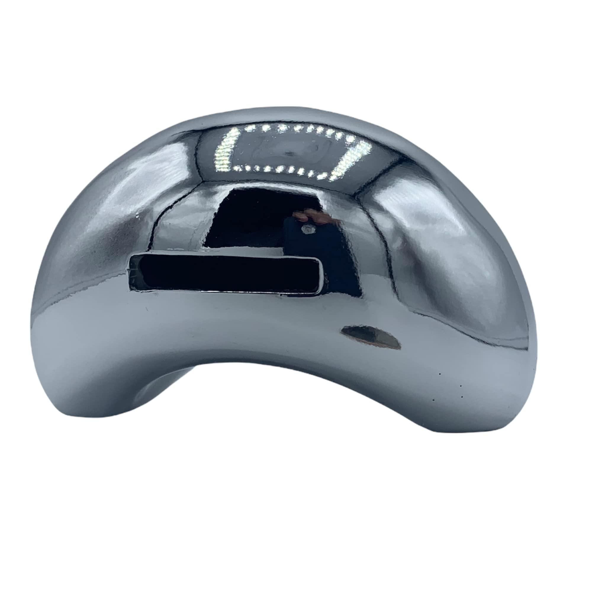 Butt Bat Chicago The Bean Cloud Gate Mini Piggy Bank 4\" x 3\" Silver