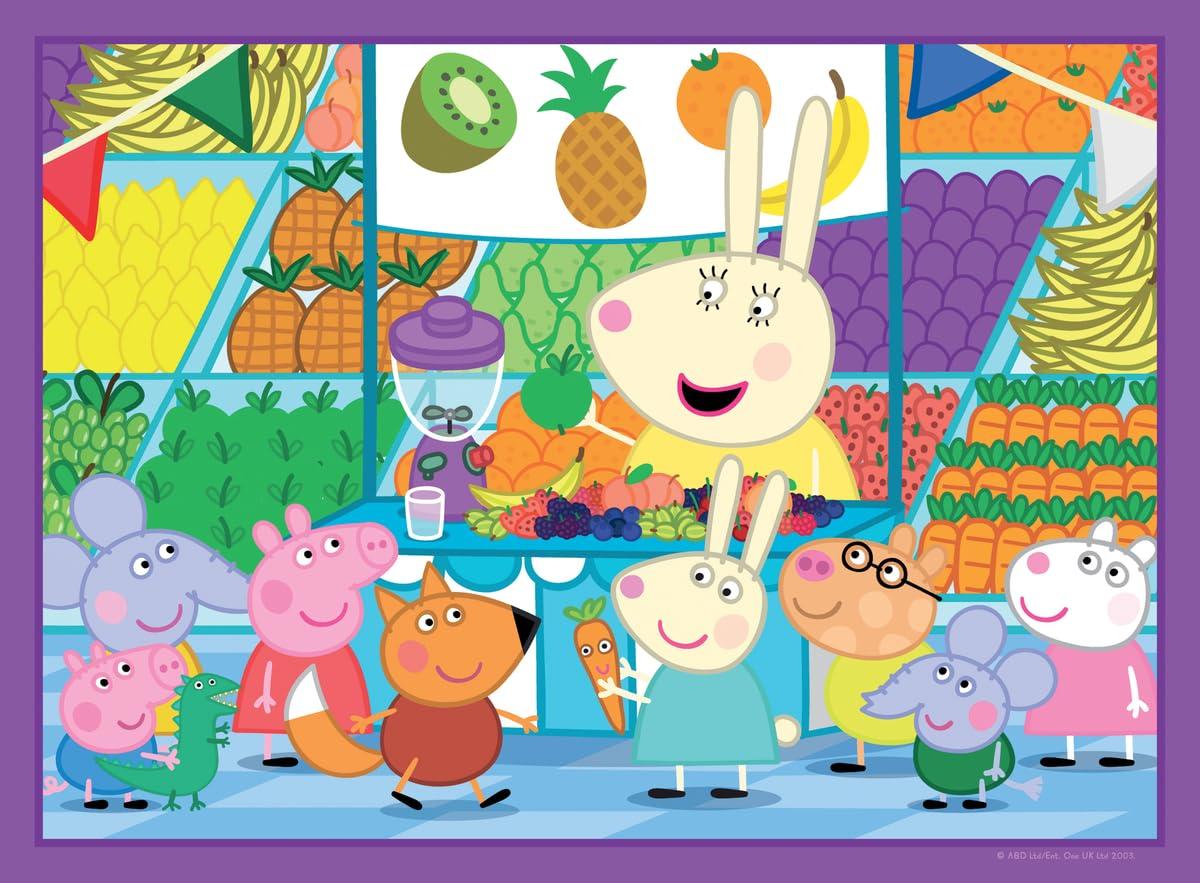 Ravensburger Ravensburger My First Floor Puzzle - Peppa Pig: Shopping 16 Piece Jigsaw Puzzle for Kids - Screen-Free Activity Boosts Concentration and Focus