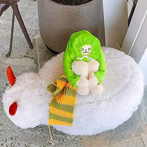 Ahlulu Ahlulu Cute Banana Man Doll, Creative Stuffed Toy with Multiple Funny Poses Adorable Birthday Party Gift for Kids (Green, 16 in)