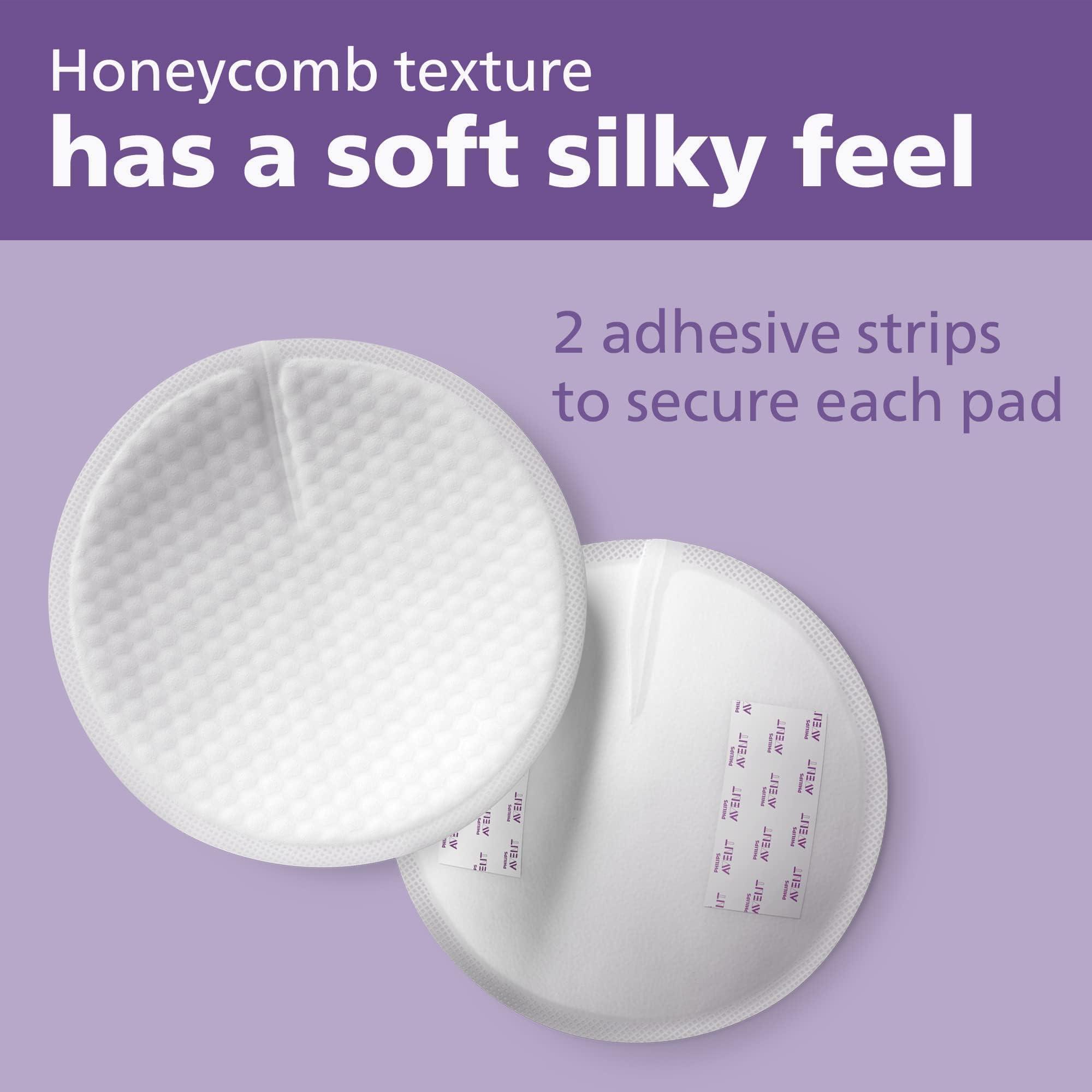 Philips AVENT Philips AVENT, Disposable Breast Pads, White, 100 Count, SCF254/13 (Pack of 2)