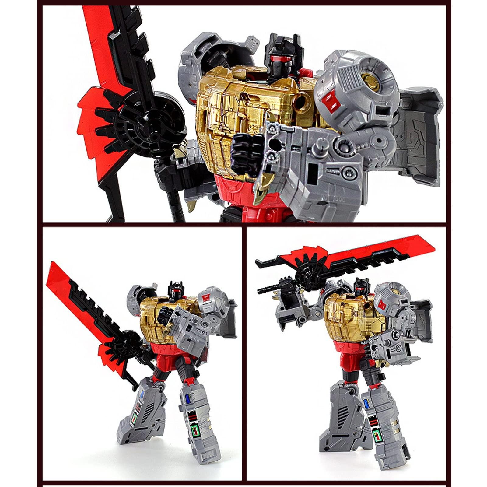 LQIPPOE Dinobot/Dinosaur Faction,Transformer Toys Grimlock, Tyrannosaurus,Animation Series Action Figure KO Version Robots of Dinosaur Models.