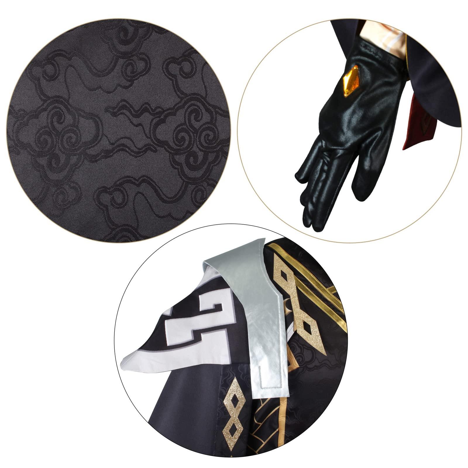 Weixu Weixu New Skin Morax Zhongli Cosplay Game Genshin Impact Costume Men Outfit Halloween Carnival Suit S