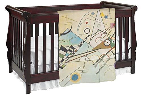 Baby Milano Kandinsky Composition 8 Baby Blanket (Double Sided)