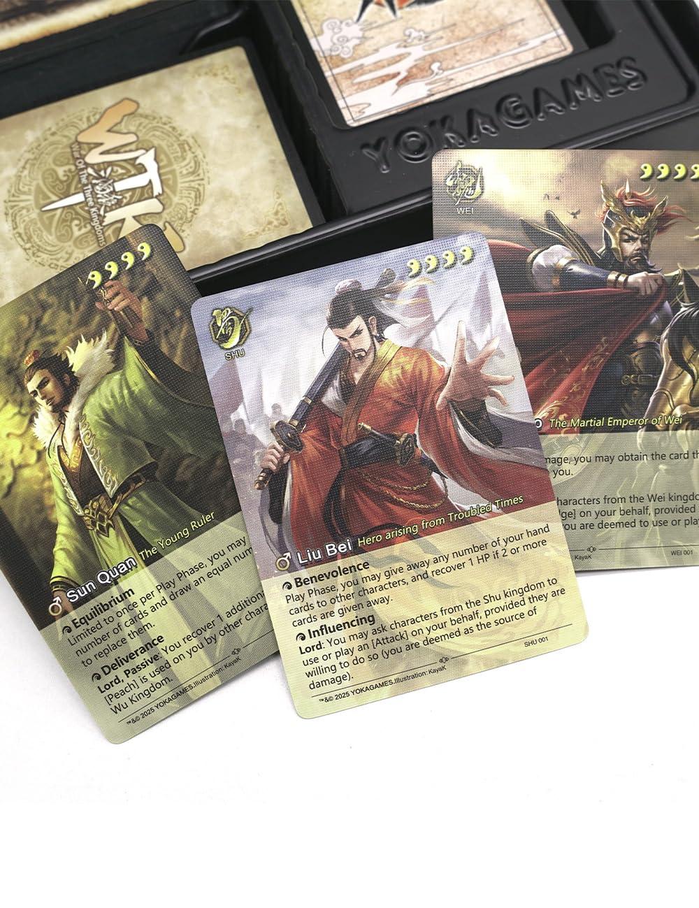 YOKA GAMES War of The Three Kingdoms - 2025Standard Edition Chinese Historical Strategy Games Board Games