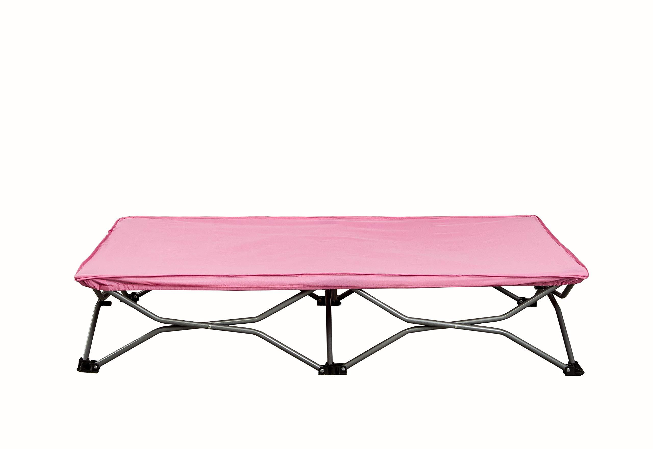 Regalo Regalo My Cot Portable Toddler Bed, Pink