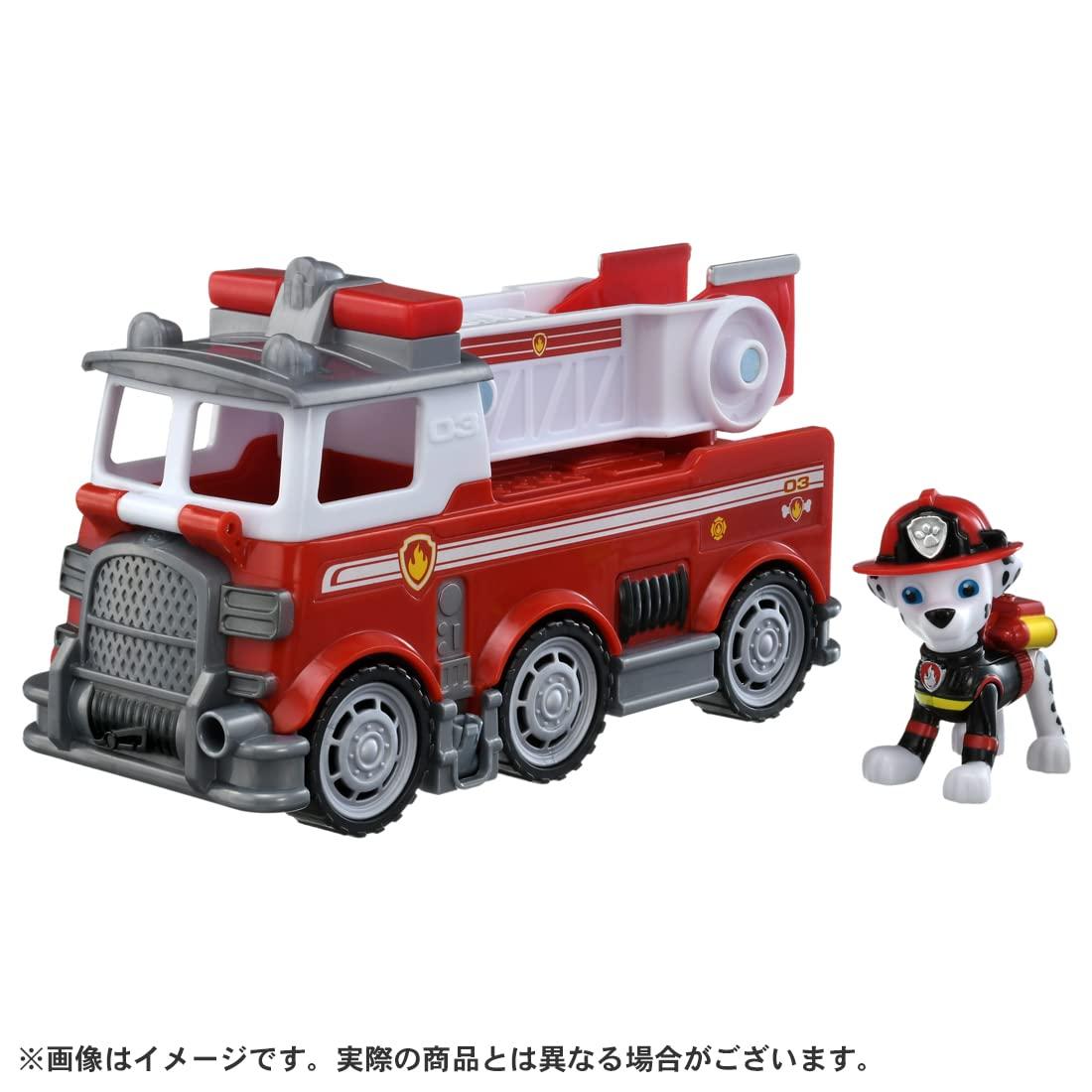 (TAKARA TOMY) Paw Patrol Ultimate Basic Vehicle Marshall Ultimate Fire Track Unisex