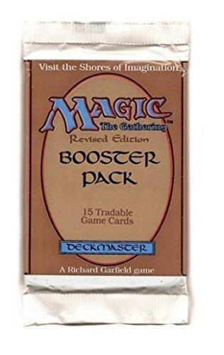 Wizards of the Coast Magic the Gathering Booster Pack ~ Revised Edition