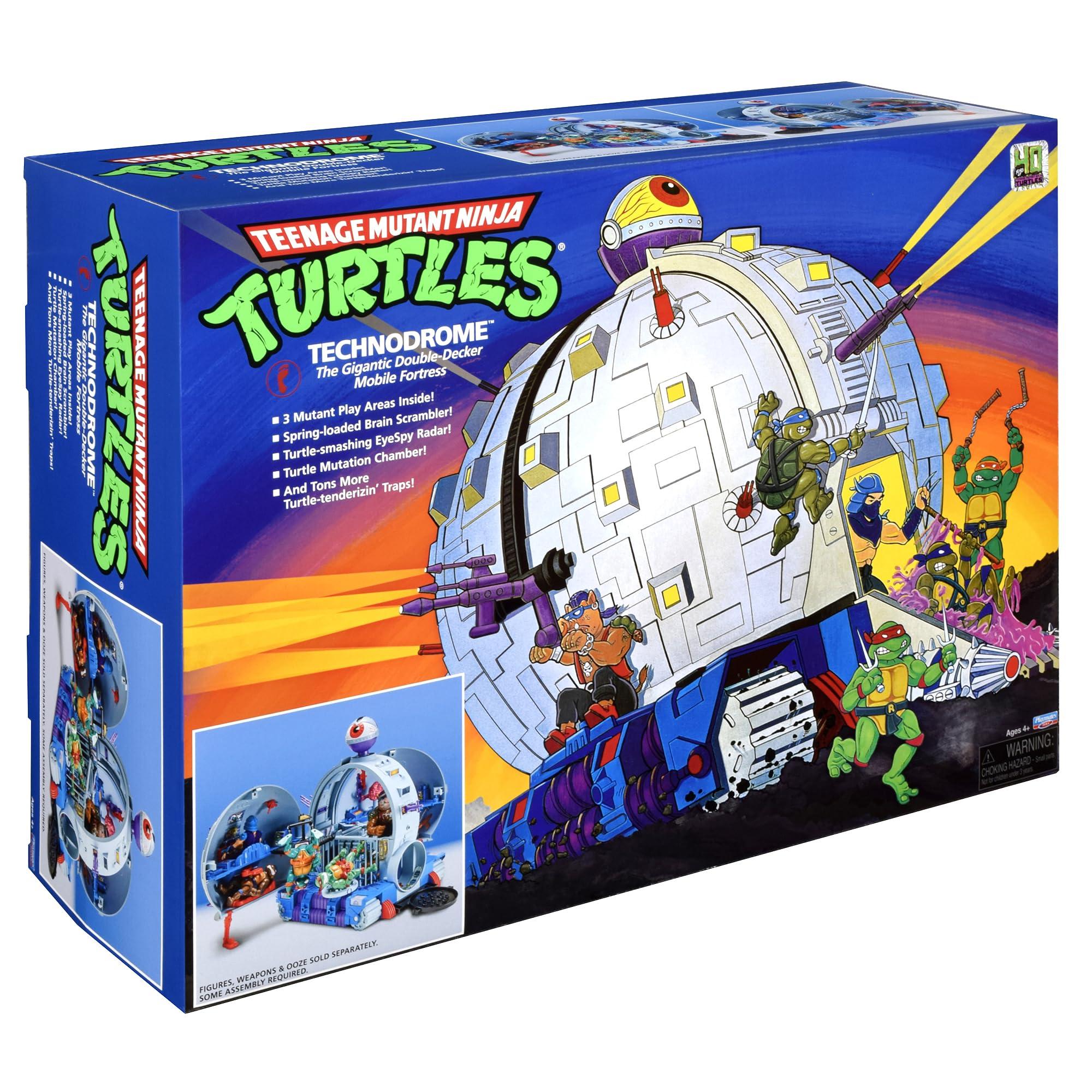 Teenage Mutant Ninja Turtles Teenage Mutant Ninja Turtles TMNT Classic Technodrome Playset - Amazon Exclusive