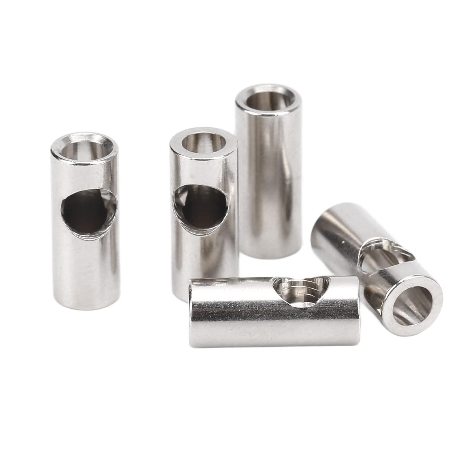 Dilwe Dilwe RC Motor Shaft Adapter, 3.17mm to 5mm Pinion Reducer Sleeve Adapter Stainless Steel Shaft Adapter Motor Axle Change Over RC Accessories for Converting RC Motor 3650 550 540 Pinion Gears