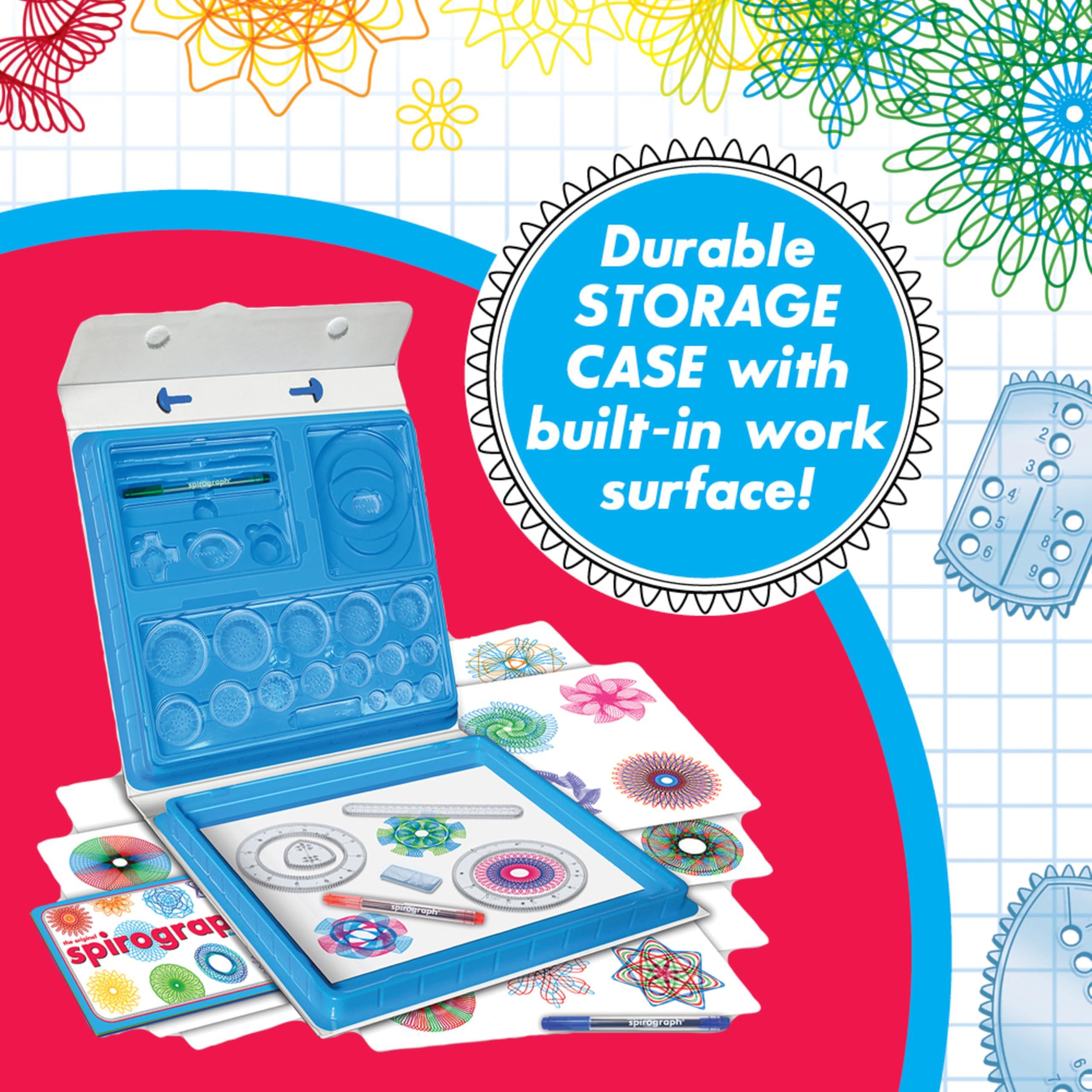 Spirograph Spirograph Deluxe Set Spiral Art Drawing Kit The Classic Way to Make Countless Amazing Designs For Kids Ages 8+