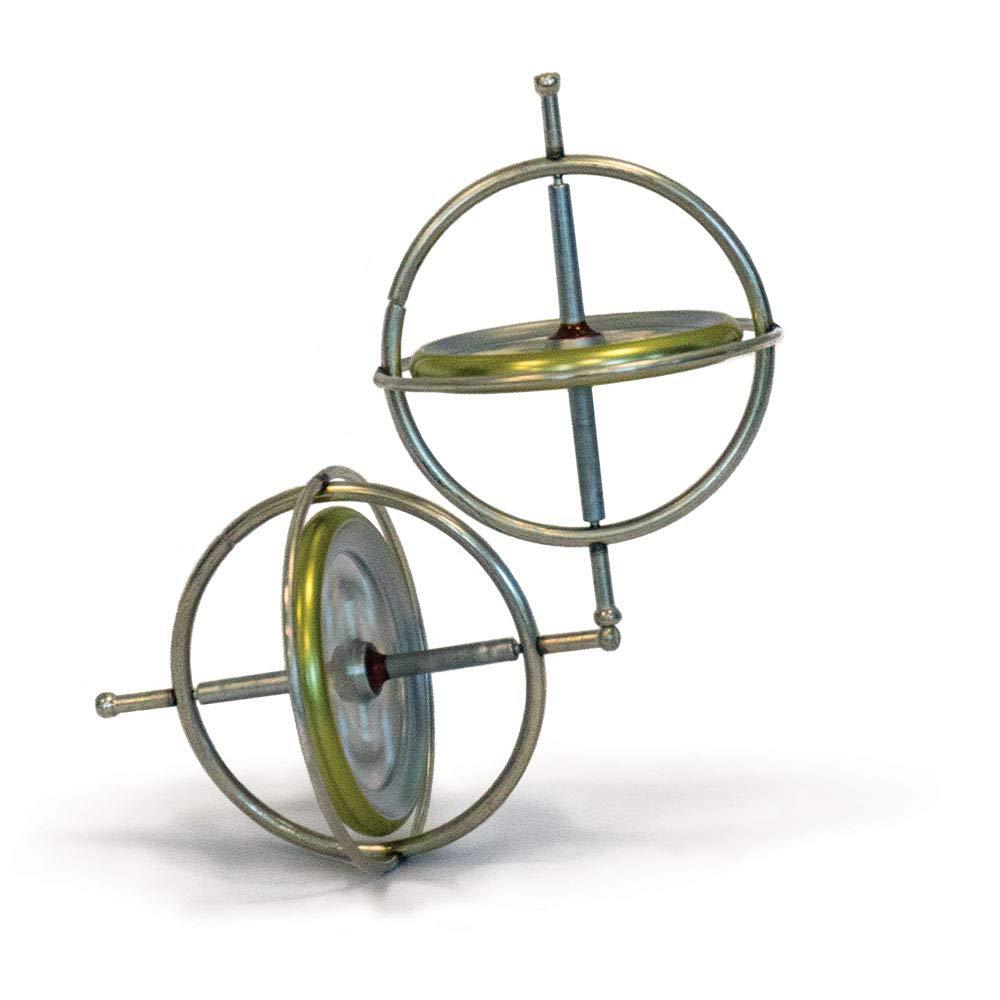 TEDCO Original TEDCO Gyroscope Twin Pack, Experiment in Physics, Forces & Gravity