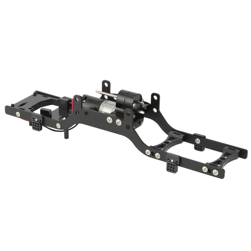 BAIJAC Metal RC Body Chassis Frame Kit Fits for WPL C14 C24 MN D90 99s Car Upgrade Truck Car Spare Parts Wheelbase Assemble Shell Frame ( Color : Black for MN )