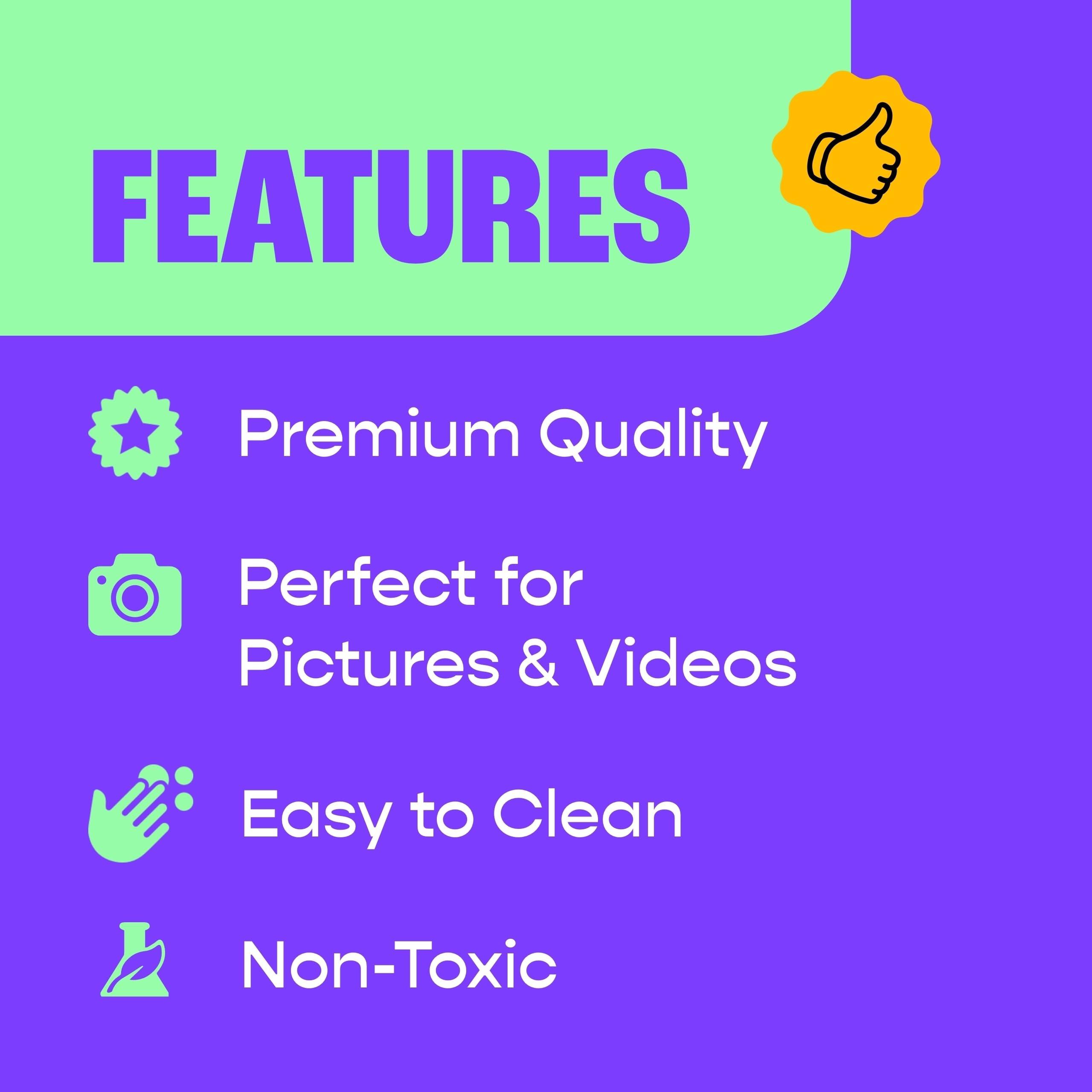 Chameleon Colors Chameleon Colors Original Color Powder Balls - Prefilled & Refillable - Non-Toxic - Great for Color War, Birthday Party, Bachelor Games & Fun Run- 25 Pack - 10 Vibrant Colors - For 20-25 People