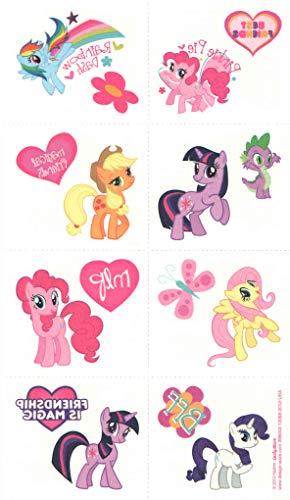 My Little Pony My Little Pony Bundle of 5 Activity Gift Set Items ~ Friendship is Magic (Jumbo Coloring and Activity Book, Christmas themed activity booklet, Boxed Secrets, Play Pack, Tattoos)