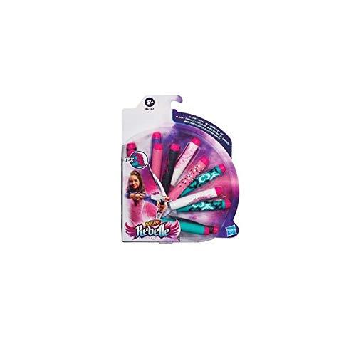 Hasbro Hasbro Nerf Rebelle Toy - 12 Foam Dart Pack- Blaster Refill - Secrets and Spies