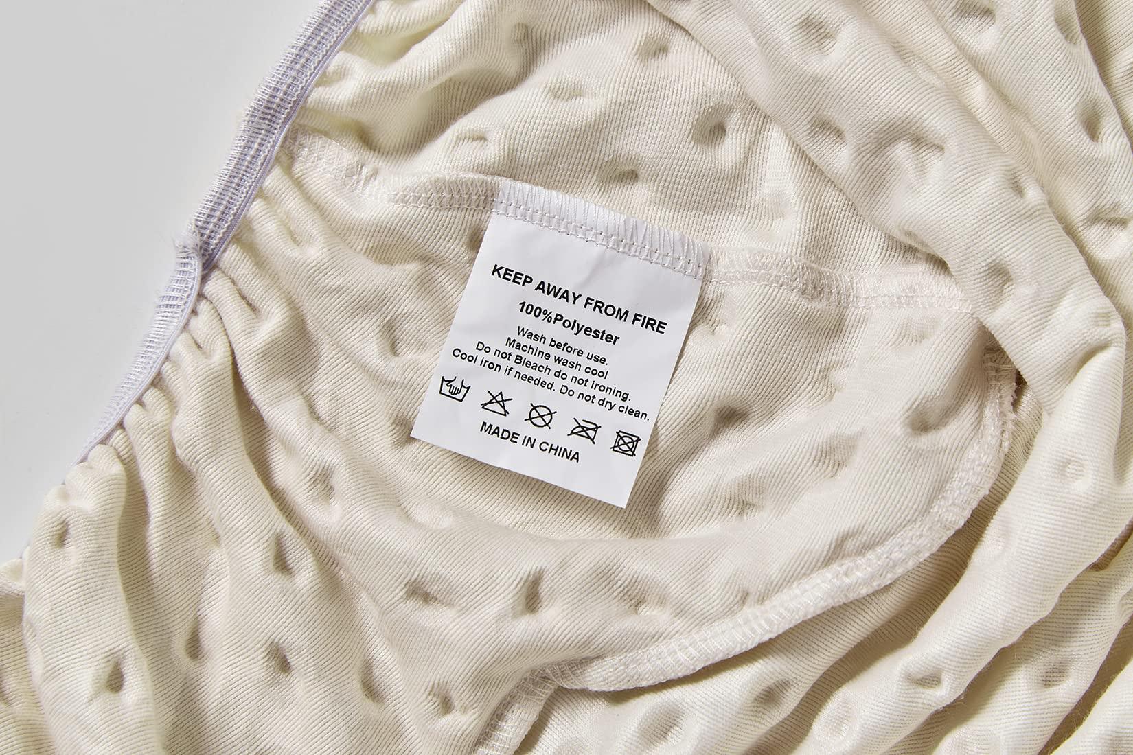 DONOMILO Changing Pad Cover Super Soft Dots Skin-Friendly Breathable Wipeable Changing Table Sheets for Baby Boy and Baby Girl (Pristine)