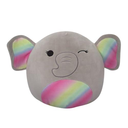 Squishmallows Squishmallows Original FlipAMallows 12-Inch Yellow Lion and Grey Elephant - Medium-Sized Ultrasoft Official Jazwares Plush