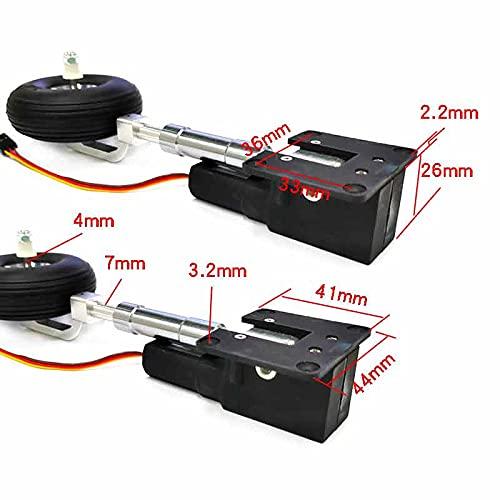 ZYHOBBY RC Electric Retract with Wheel Set Servoless for RC Plane 120 Class Flight Weight: 4-6kg 1set