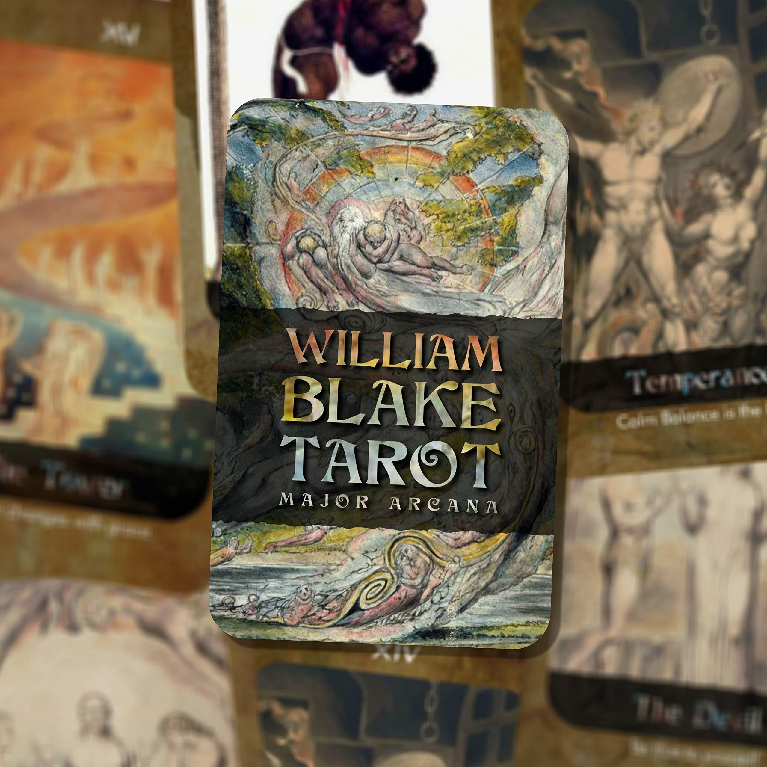 Ibiza Tarot Ibiza Tarot William Blake Tarot - Major Arcana | Fortune Telling Tarot Cards Deck for Beginners | Authentic Tarot Experience - Set of 22 Cards