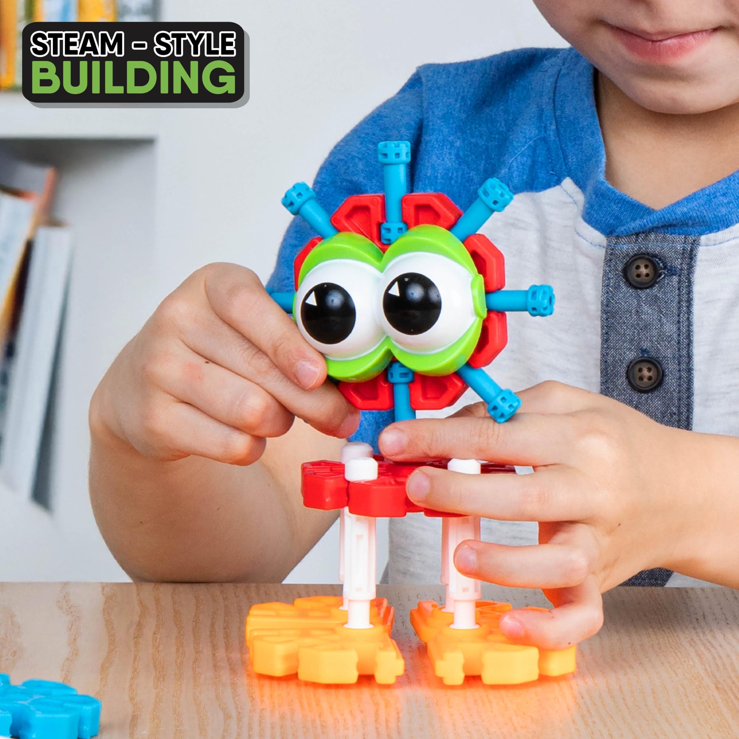 K'NEX KID KNEX Build A Bunch Set 66 Pieces For Ages 3+ Construction Educational Toy (Amazon Exclusive), packaging may vary